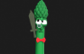 VeggieTales Animation Test: "La Resistance" (South Park)