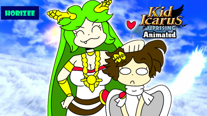 Kid Icarus Uprising animated: Pits naughty thoughts