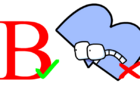 B vs B
