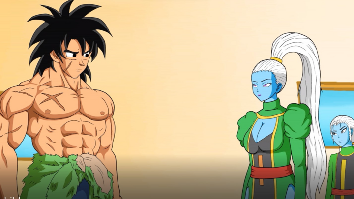 Broly and Vados have a child