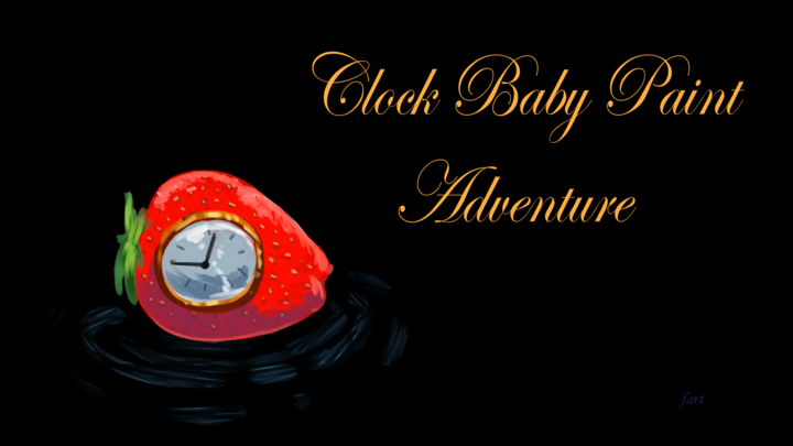 CLOCK BABY PAINT ADVENTURE