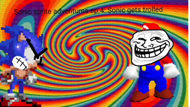 Sonic sprite adventures ep.4: Sonic gets trolled