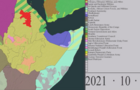 Animated Map of the Ethiopia Tigray War