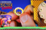 SONIC made of CARDBOARD