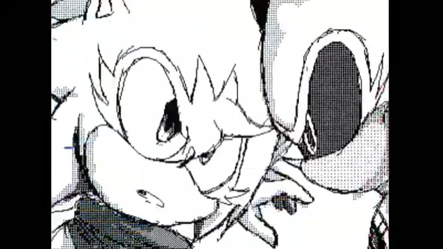 Sonic vs Metal Sonic [Old Flipnote]