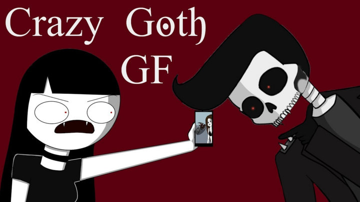 Jealous Goth GF (Satire Animation)