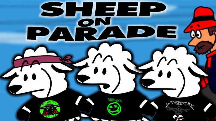SHEEP ON PARADE