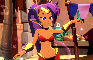 Shantae, the dancing Half-Genie!