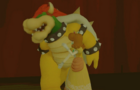 Daisy slaps Bowser on Stage