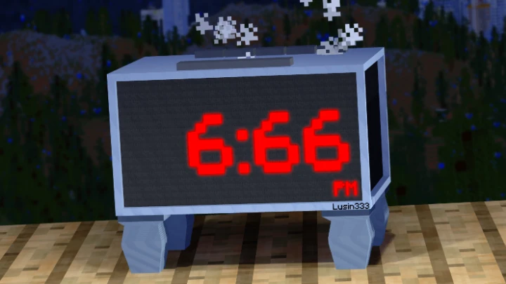 Minecraft Clock