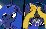 MLP NSFW Luna + GL instant loss 2koma