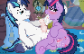 MLP NSFW Shining Armor+Twilight BJ