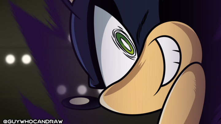 Dark Sonic by TheHeroofmemes on Newgrounds
