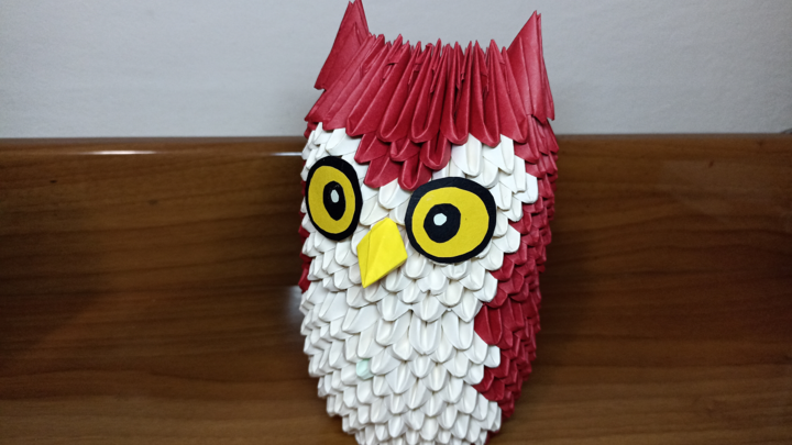 Peeping Owl Stop-Motion Origami