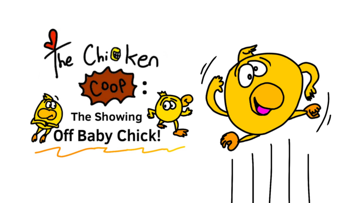 The Chicken Coop: The Showing Off Baby Chick!