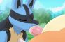 Lucario and Charizard