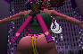 Dance video - Sexy TMNT cosplayer 3d girl