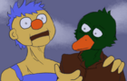 duck guy goes swimming - dhmis