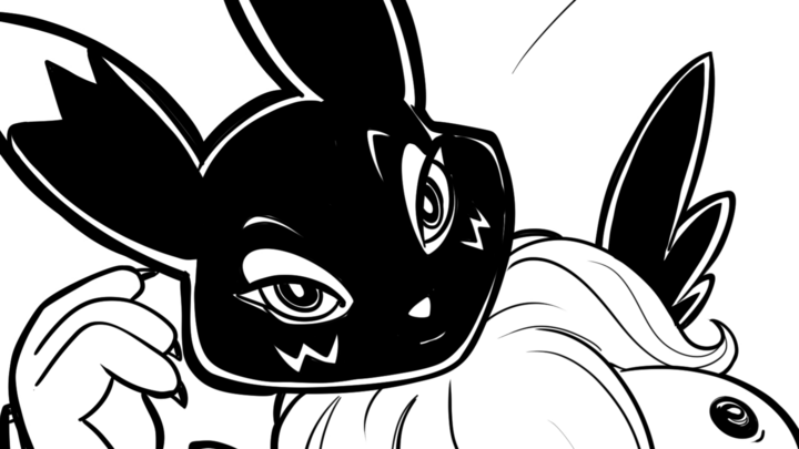 Renamon Lounging Around [Loop]