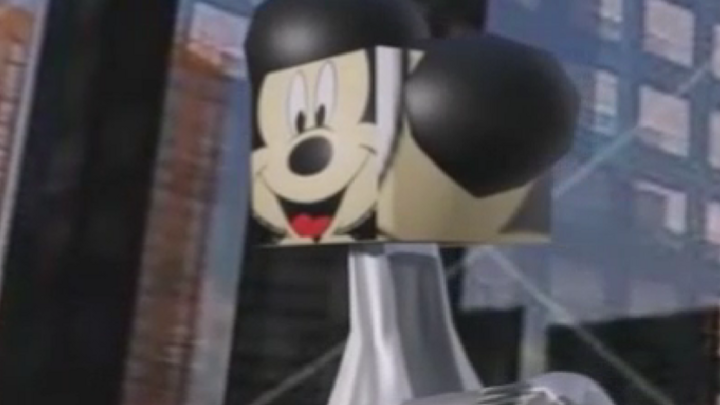 GIANT mickey mouse did 9/11 Proof!!!