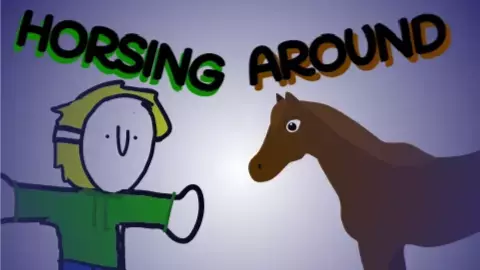 Horsing around