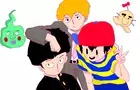 Mob V.S. Ness [Mob Psycho 100 x Earthbound]