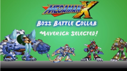 Megaman X Boss Battle Collab trailer