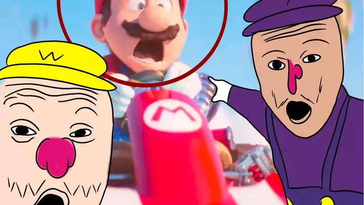 Wario and Waluigi react to the Mario Movie trailer