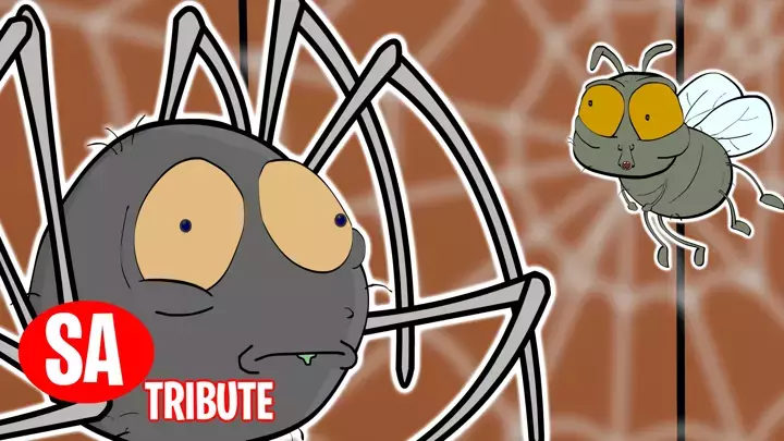 Cruel Irish Fly Pranks Hungry Spider \ Sminky Shorts Tribute