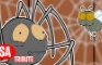 Cruel Irish Fly Pranks Hungry Spider \ Sminky Shorts Tribute
