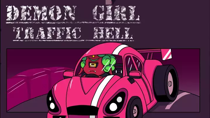 Demon girl: Traffic Hell