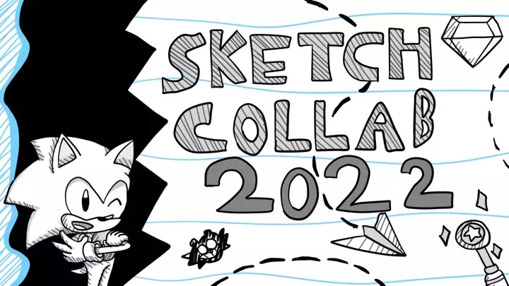 Sonic Grinding Some Bars - My Sketch Collab 2022 Entry