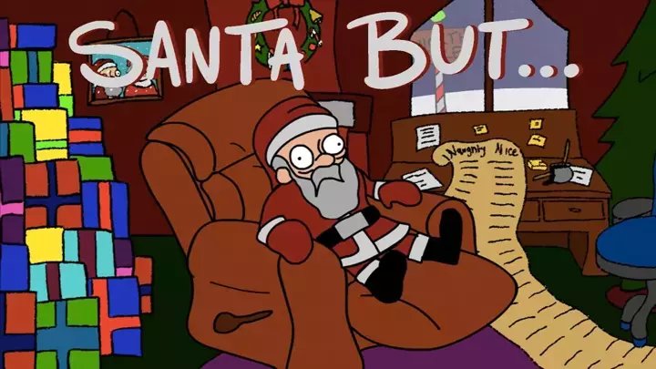 Santa But... | 🎄 CHRISTMAS CARTOON 🎄
