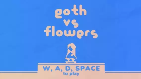 Goth VS Flowers