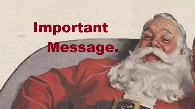 Message from Santa