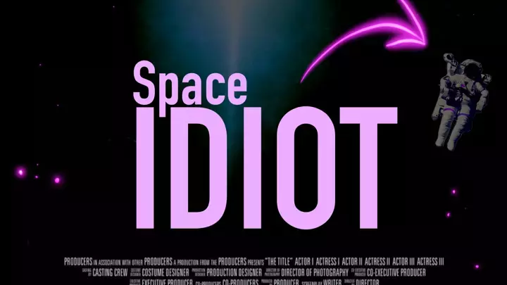 Space Idiot (The Mission was Stupid)