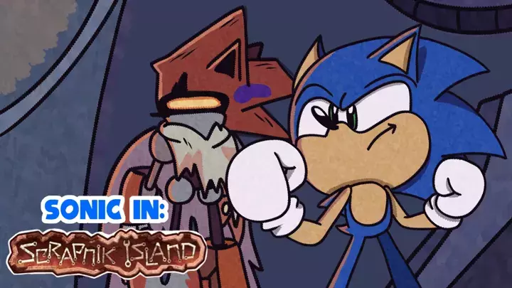 Basically IDW Sonic in Scrapnik Island