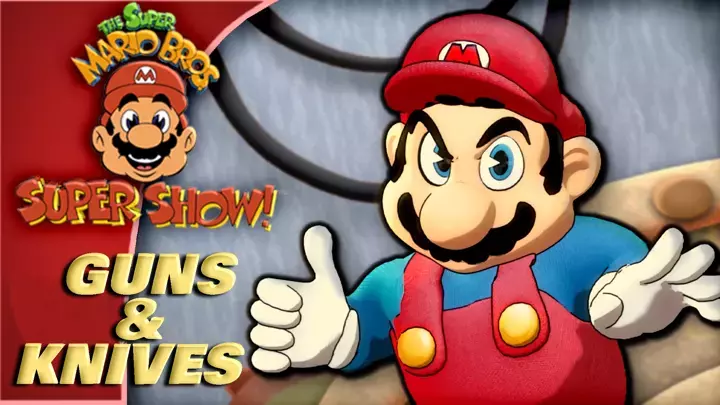 Super Mario Bros. Super Show - Mario's PSA about Guns and Knives