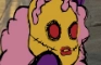 Purple Dress Puppet Woman