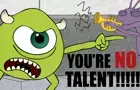 NO TALENT! Angry Green Man Yells at Trumpet Player in NYC (Parody)