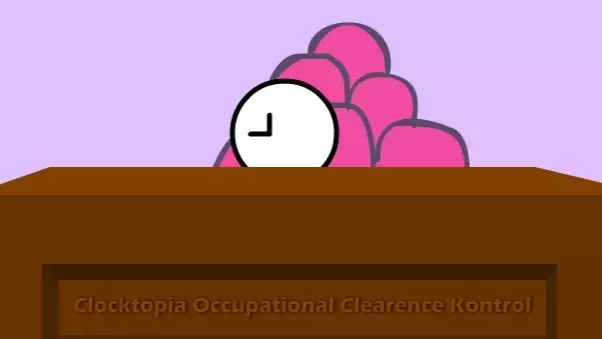 Jelly Interviews a Candidate