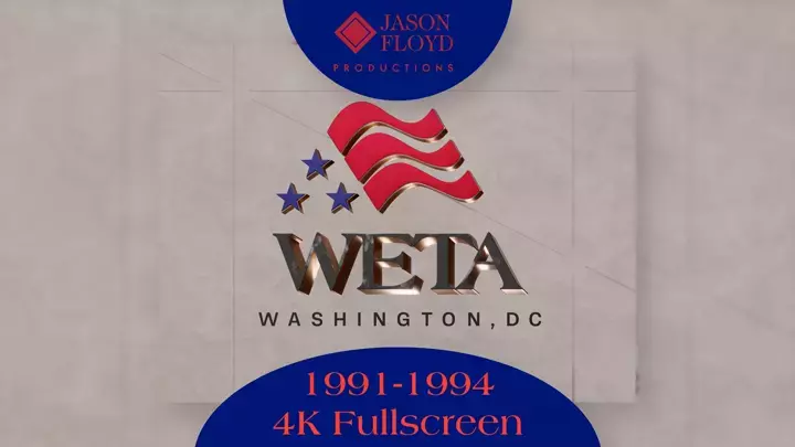 WETA - Washington, DC (1991-1994) Logo Remake