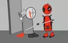 Short animation of Dead pool in madness