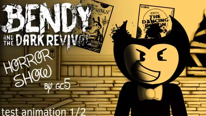 Bendy (Horror Show) TEST ANIMATION PT. 1