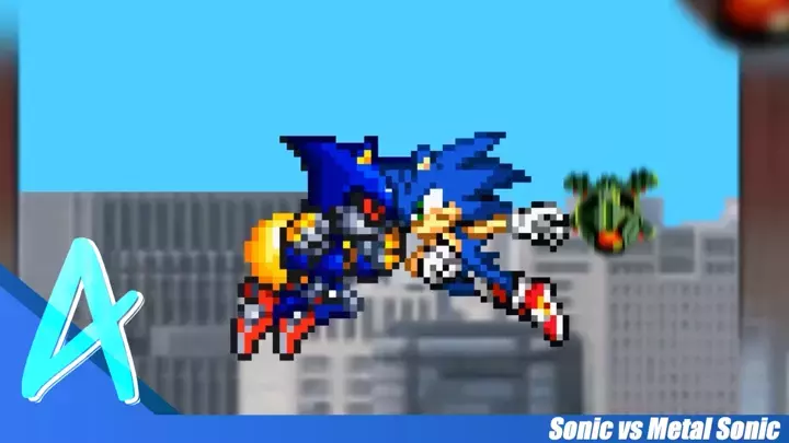 Sonic vs Metal sonic