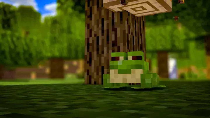 Friendly Frog Collab Entry - Minecraft Frog's Eating Adventure