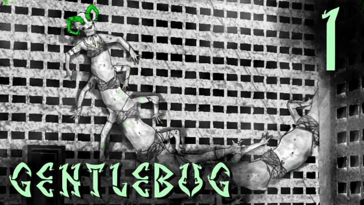 Gentlebug Demo - "Gameplay" Part 1 (Game Consists Of My Animated Videos) (Link To Demo In Desc.)