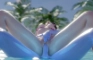 Dva rides Widow at the Beach