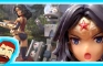 Anime Wonder Woman vs Robot Itchy and Scratchy