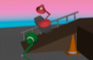 TONY HAWK LAMP SK8r (Luxo animation first partial 3D)